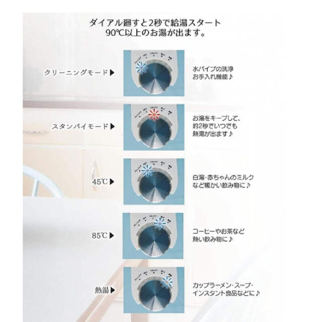 ペットボトル熱湯サーバー　ROOMMATE スマホ/家電/カメラの調理家電(調理機器)の商品写真