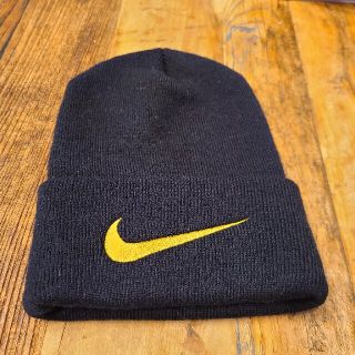 希少　90s NIKE ナイキ ニット帽 ビーニー ビッグスウォッシュ　菅田将暉