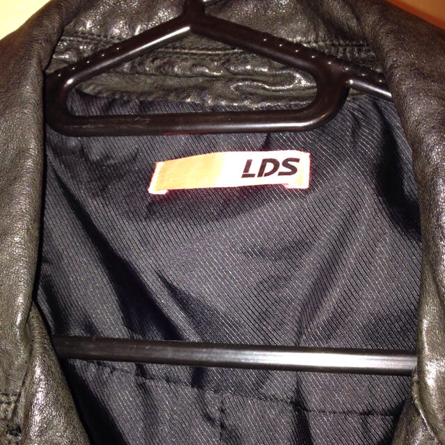 LDS(エルディーエス)のLDS♡本革ライダース レディースのジャケット/アウター(ライダースジャケット)の商品写真