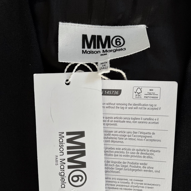 【本日23時まで販売】MM6 ベスト ワンピース 36 新品未使用タグ付き