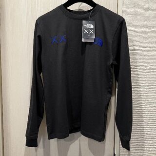 THE NORTH FACE - 新品 KAWS x The North Face 刺繡ロゴ ロングtシャツ 