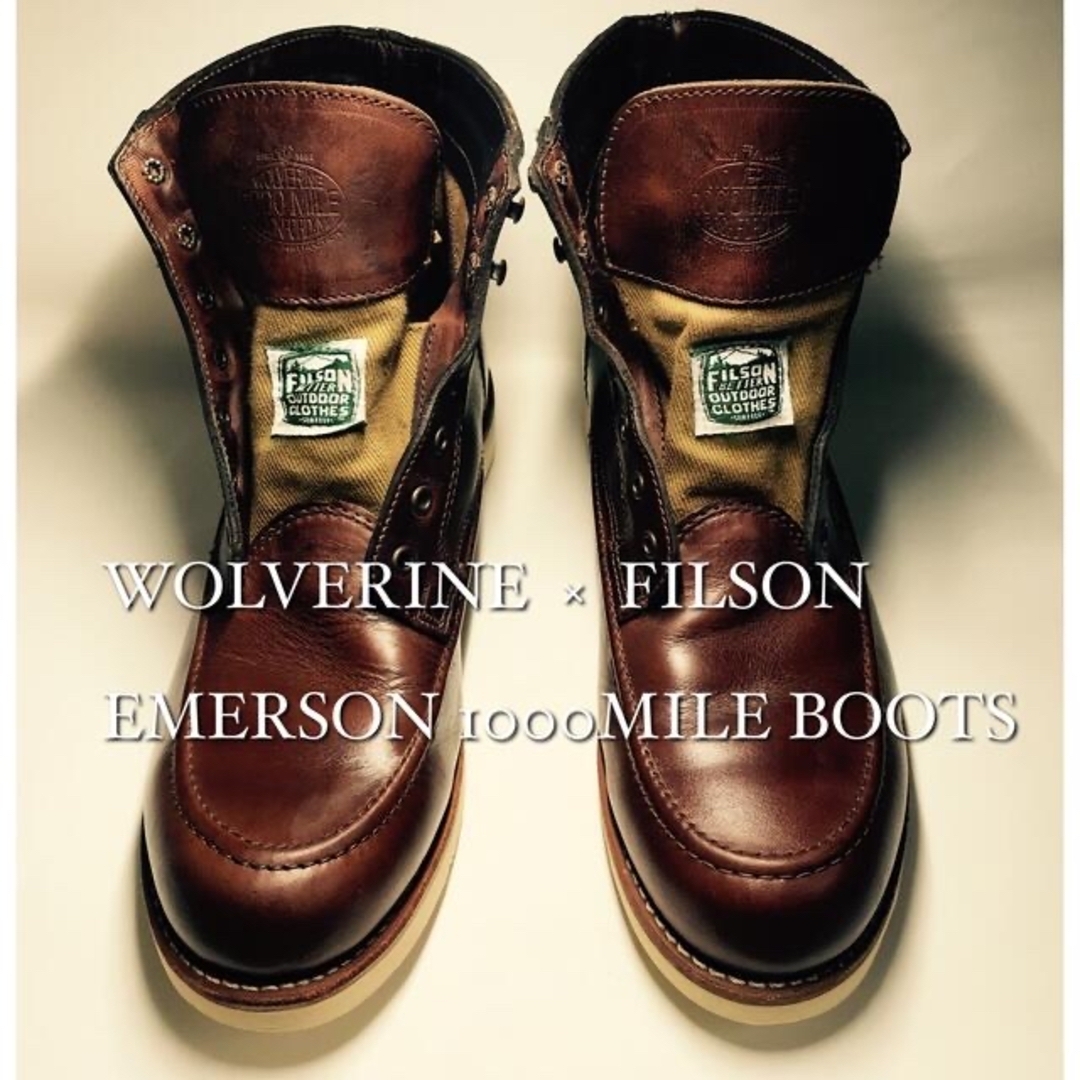 WOLVERINE × FILSON /  EMERSON 1000マイルブーツ