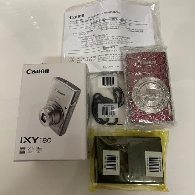 200001N秒本体横幅Canon IXY 180 RE 新品未使用