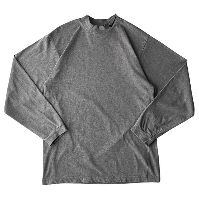 NIKE(ナイキ)の90s NIKE ナイキ モックネック ロングスリーブTシャツ ロンT メンズのトップス(Tシャツ/カットソー(七分/長袖))の商品写真