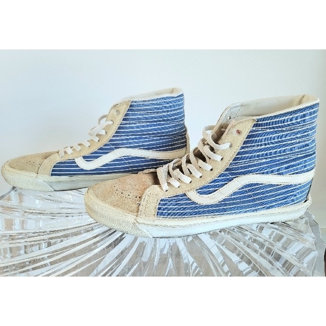 VANS(ヴァンズ)のVANS sk8-hi #38 Blue Stripe 80’s メンズの靴/シューズ(スニーカー)の商品写真