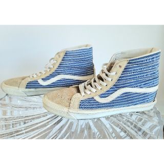 VANS sk8-hi #38 Blue Stripe 80's | kohanews.com