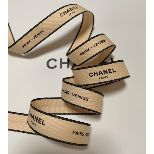 CHANEL(シャネル)のCHANEL ラッピング リボン  インテリア/住まい/日用品のオフィス用品(ラッピング/包装)の商品写真