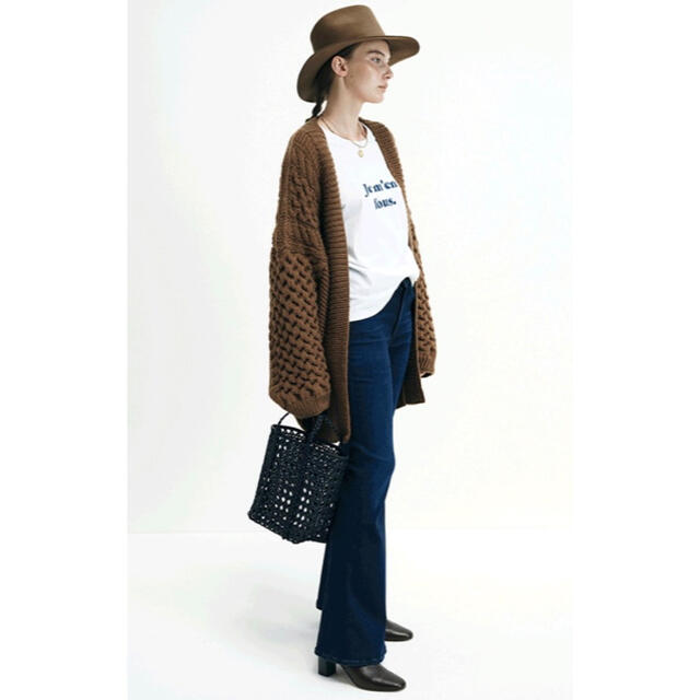 I LOVE MR.MITTENS HONEY CARDIGAN-