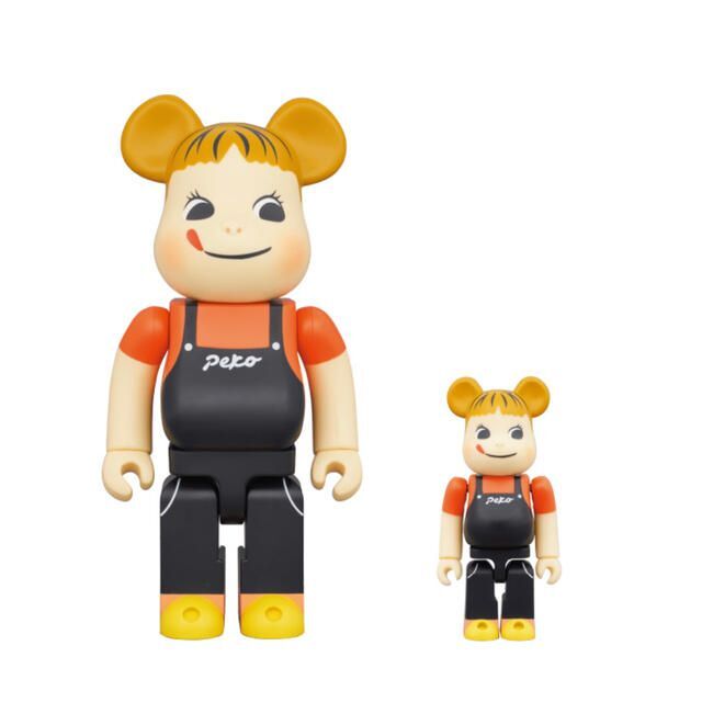 BE＠RBRICK ペコちゃん コーヒーミルキー 100％ ＆ 400％フィギュア