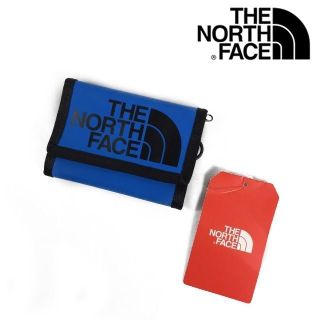 ザノースフェイス(THE NORTH FACE)のノースフェイス 三つ折財布 サイフ US限定 男女兼用 青 黒 220215(折り財布)