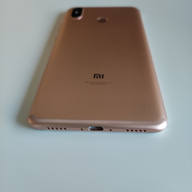 Xiaomi mi max3 4GB 64GB　ゴールドSIMフリー スマホ/家電/カメラのスマートフォン/携帯電話(スマートフォン本体)の商品写真