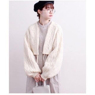 フィグロンドン(fig London)のShetland short CD(カーディガン)