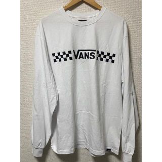 ヴァンズ(VANS)のVANS シンプル白ロンT(Tシャツ/カットソー(七分/長袖))