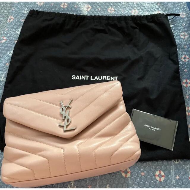 Saint Laurent - 【4月17日で出品終了】【美品】サンローラン　ルル　スモール　チェーンバッグ