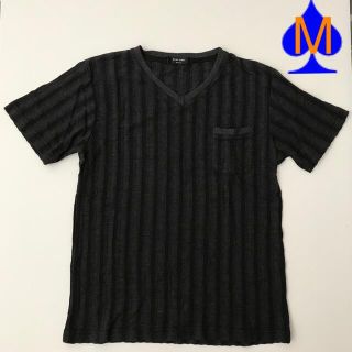 ライトオン(Right-on)のTシャツ　M チャコール　半袖(Tシャツ/カットソー(半袖/袖なし))