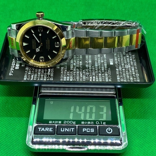 SEIKO MOD EX1 コンビ 金文字 こだわりハイクラスカス メンズの時計(腕時計(アナログ))の商品写真