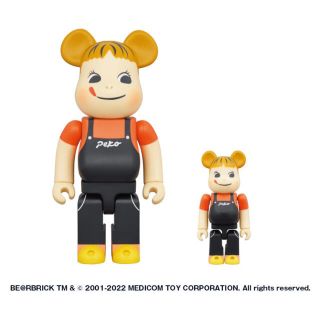ベアブリック(BE@RBRICK)のBE＠RBRICK ペコちゃん コーヒーミルキー 100％ & 400％(キャラクターグッズ)