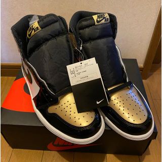 ナイキ(NIKE)のNIKE AIR JORDAN 1 RETRO GOLD TOE 26.5cm(スニーカー)