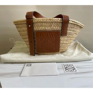 ロエベ(LOEWE)のロエベ　カゴバッグ　スモール　美品(かごバッグ/ストローバッグ)