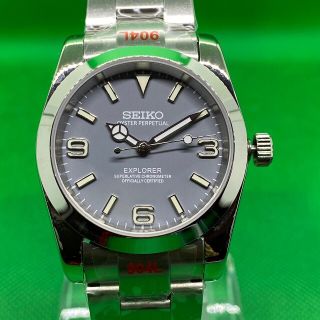 SEIKO MOD　EX1　こだわりハイクラスカスタム グレー文字(腕時計(アナログ))