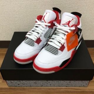 ナイキ(NIKE)のAir jordan 4 Retro OG Fire Red 2020(スニーカー)