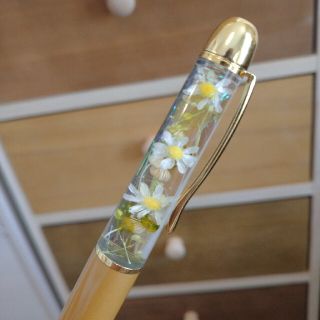 ハーバリウムボールペン♡ワイド♡カモミール(その他)