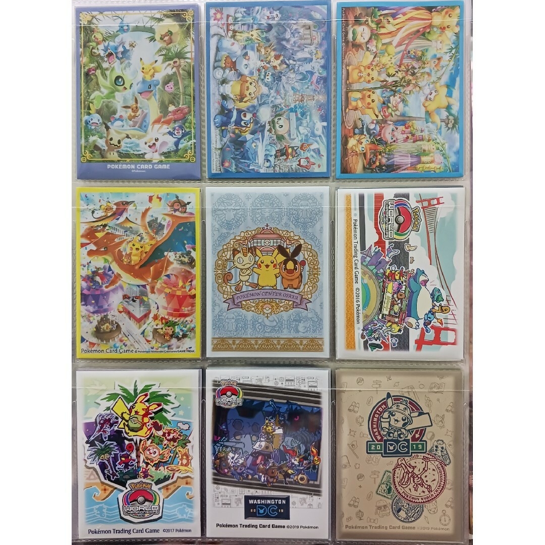 デッキシールド WCS2019 ワシントン スタンプ - ポケモンカードゲーム