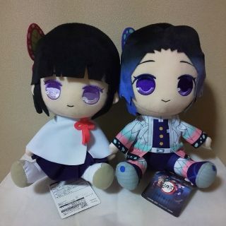鬼滅の刃 BIG ぬいぐるみVol.2 全2種セット胡蝶しのぶと栗花落カナヲ(キャラクターグッズ)