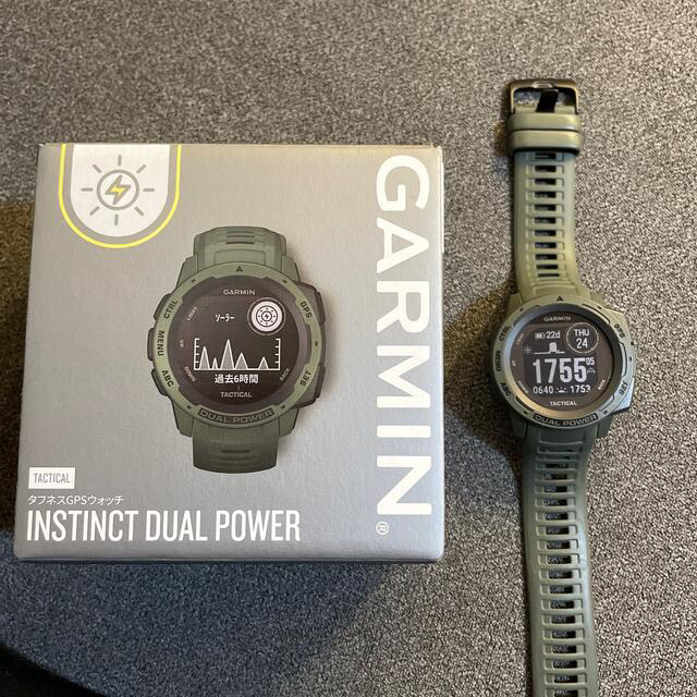 ガーミン Instinct Dual PowerTactical Edition - 1