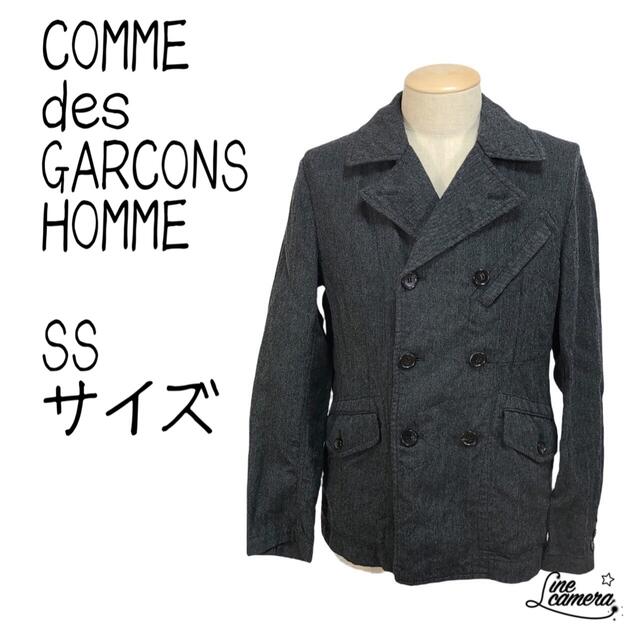 COMME des GARCONS(コムデギャルソン)のコムデギャルソン オム SS ツイード ダブル ジャケット テーラード メンズのジャケット/アウター(テーラードジャケット)の商品写真