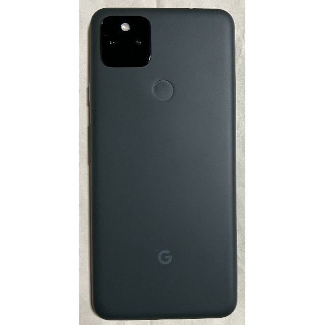 Google(グーグル)の新同 Google pixel 5a (5G) SIMフリー 黒 スマホ/家電/カメラのスマートフォン/携帯電話(スマートフォン本体)の商品写真