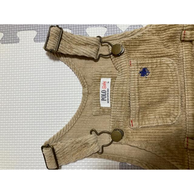 POLO RALPH LAUREN(ポロラルフローレン)のPOLO オーバーオール 70 キッズ/ベビー/マタニティのベビー服(~85cm)(ロンパース)の商品写真