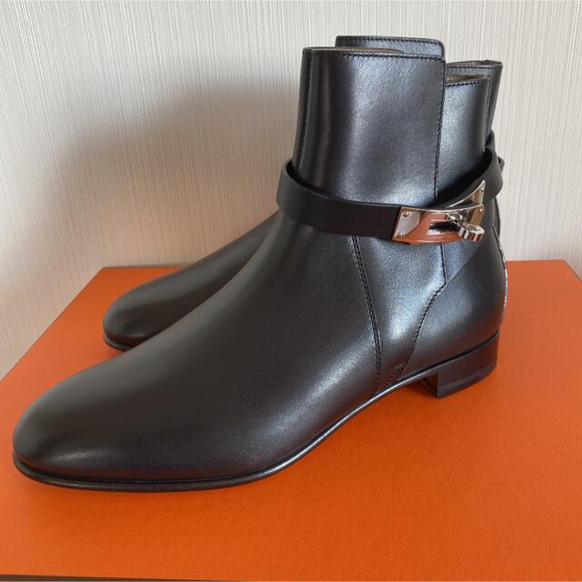 極美品 エルメス HERMES コリエドシアン ブーツ デグベルト サイズ