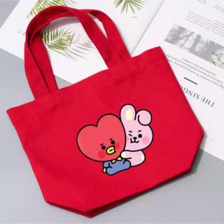 ボウダンショウネンダン(防弾少年団(BTS))の♡BT21 ミニトートバッグ ランチバッグ♡(トートバッグ)