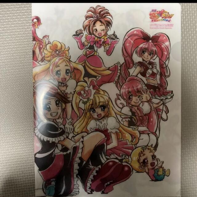 プリキュア　ピンク　クリアファイル　アニメージュ　2019年2月 エンタメ/ホビーのアニメグッズ(クリアファイル)の商品写真