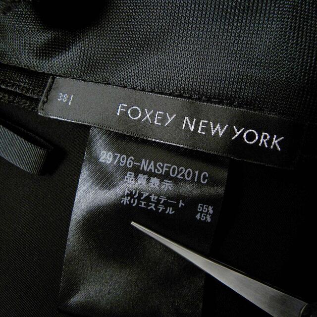 FOXEY(フォクシー)の定価4.9万フォクシーニューヨーク ホイップミニスカート ストレッチ 38日本製 レディースのスカート(ミニスカート)の商品写真