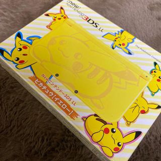 ニンテンドー3DS(ニンテンドー3DS)の新品 未使用 3DS LL ピカチュウ 本体 (携帯用ゲーム機本体)