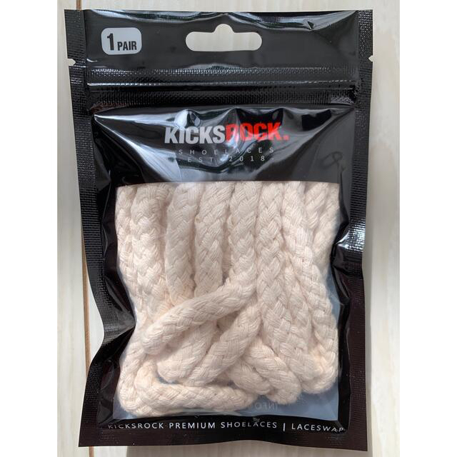 KICKSROCK COTTON HEMP ROUND LACES 120cm メンズの靴/シューズ(その他)の商品写真