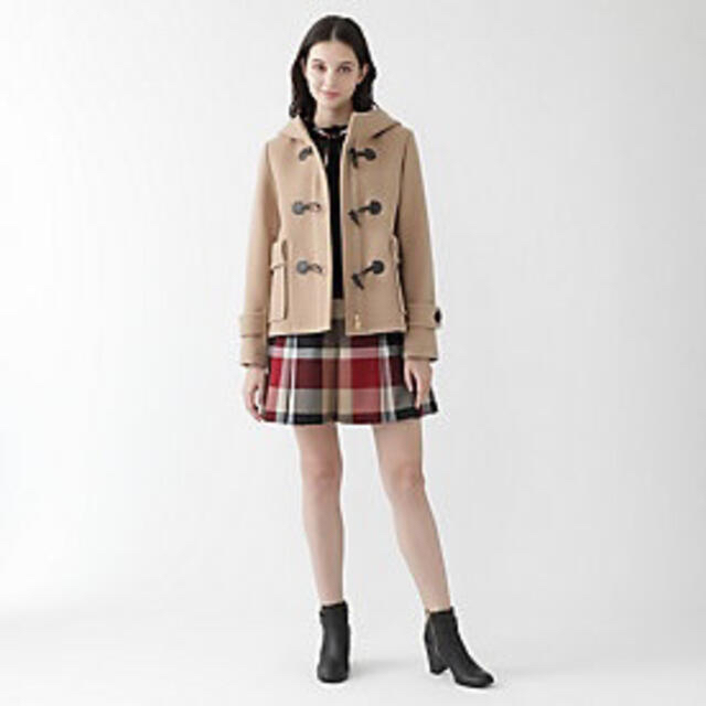 BURBERRY BLUE LABEL(バーバリーブルーレーベル)の【美品】ブルーレーベル ダッフルコート キャメル 38 バーバリー レディースのジャケット/アウター(ダッフルコート)の商品写真