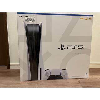 プレイステーション(PlayStation)の新品未開封 PS5 本体 CFI-1100A01 ディスクドライブ搭載モデル(家庭用ゲーム機本体)