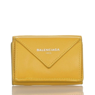 バレンシアガ(Balenciaga)のバレンシアガ ペーパー 三つ折り財布 391446 レザー レディース BALENCIAGA 【9-240001051977】(財布)