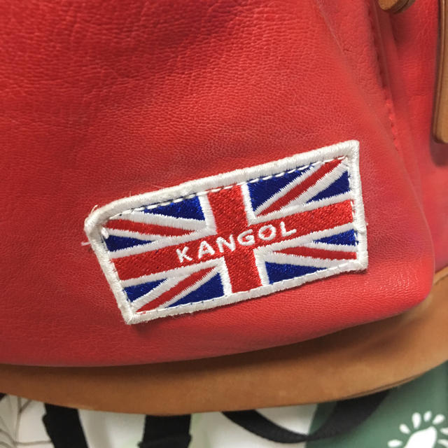 KANGOL(カンゴール)のKANGOL リュック 赤 レディースのバッグ(リュック/バックパック)の商品写真