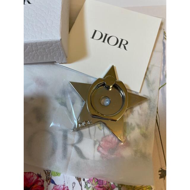 Dior(ディオール)の新品 Dior スマホリング ＆ フレグランスサンプル スマホ/家電/カメラのスマホアクセサリー(その他)の商品写真