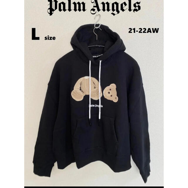 PALM ANGELS - 21AW【新品】Palm Angels BEAR ロゴパーカー スウェット