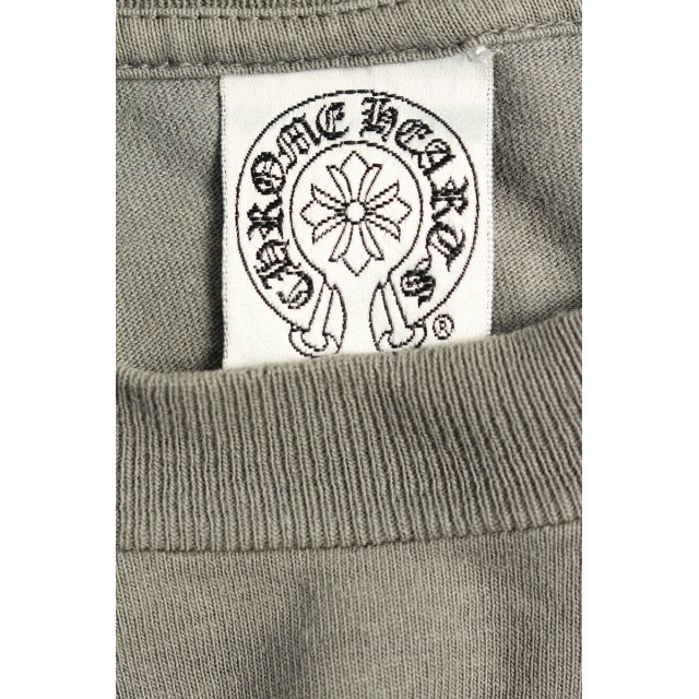 Chrome Hearts(クロムハーツ)のクロムハーツ CH L/S /3 ラベルバックプリント長袖カットソー M メンズのトップス(Tシャツ/カットソー(七分/長袖))の商品写真