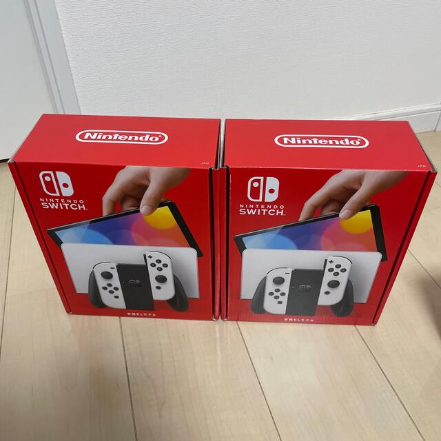 有機EL Nintendo Switch ホワイト2台、Switch1台