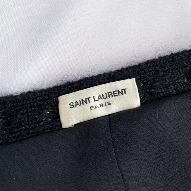 税込?送料無料 【Saint Laurent】スタッズ モヘア カーディガン