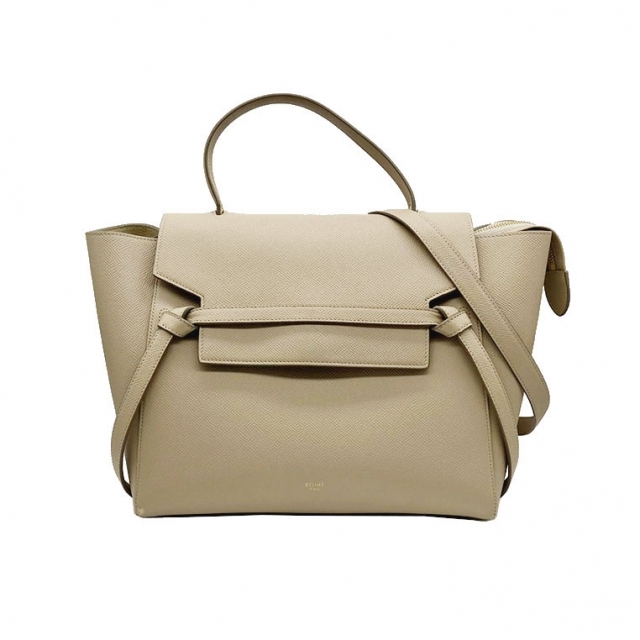 e - セリーヌ CELINE ベルトバッグ ミニ ハンドバッグ レディース