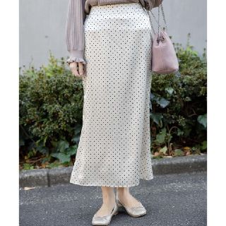 フラワー(flower)の新品＊flower＊shinydotskirt シャイニードットスカート(ロングスカート)