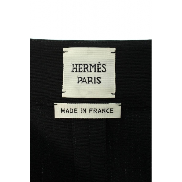 Hermes(エルメス)のエルメス ウエストベルトプリーツラップスカート 36 レディースのスカート(ひざ丈スカート)の商品写真